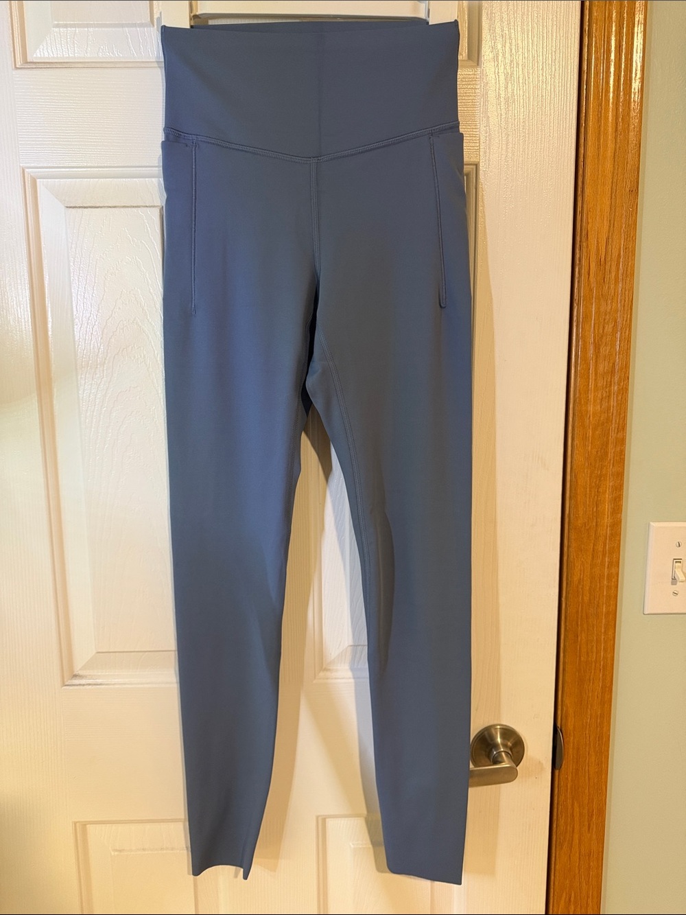 PINK Victoria's Secret High-Waist Leggings in Slate Blue